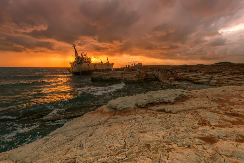 Paphos has been named the best place in the world to watch a sunset