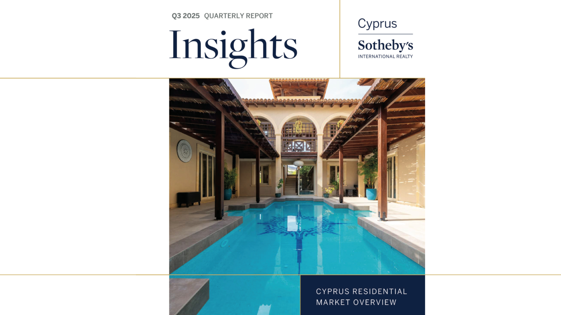 Q3 2025 Report: How the Cyprus Residential Market is Evolving
