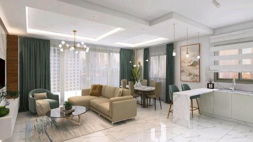 Апартаменты с 1 спальней в Ларнаке  | f23302 | marketplaces