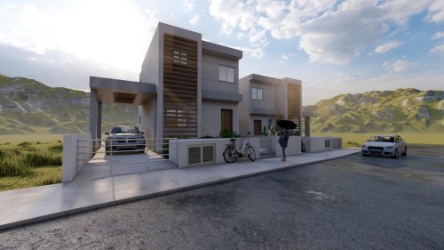 3 Bedroom Semi-Detached House in Prastio, Limassol | p70800 | catalog