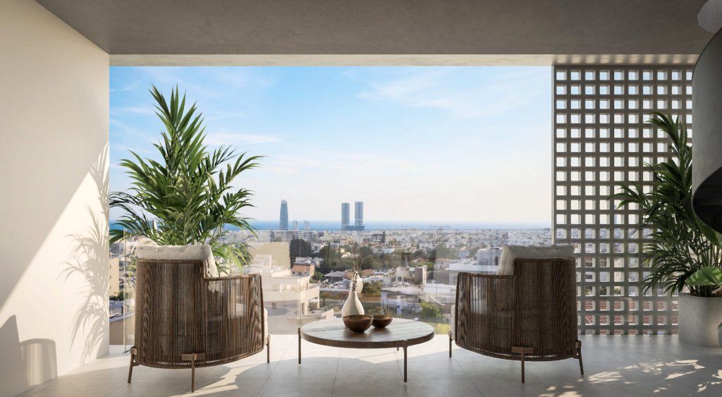 Wohnung 43 m² Demos Agiou Athanasiou, Zypern