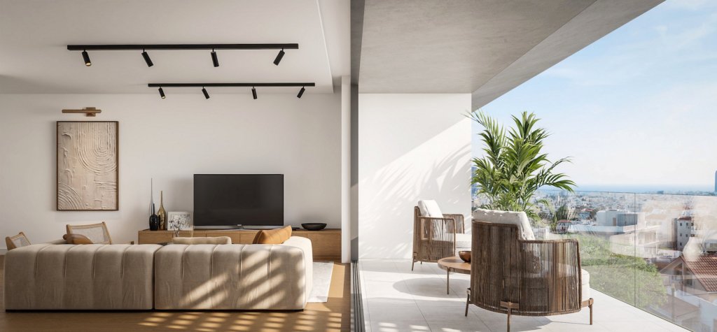 Wohnung 43 m² Demos Agiou Athanasiou, Zypern