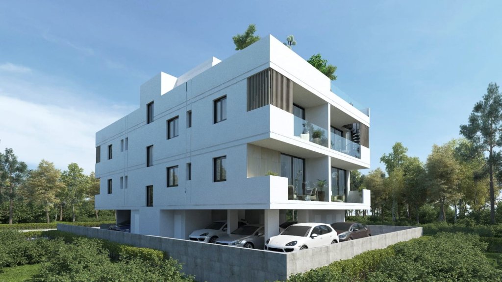 Mieszkanie 1 pokój 59 m² Aradipu, Cypr