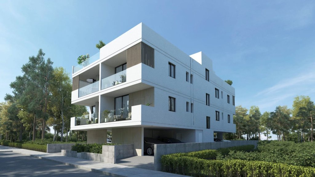 Mieszkanie 1 pokój 59 m² Aradipu, Cypr