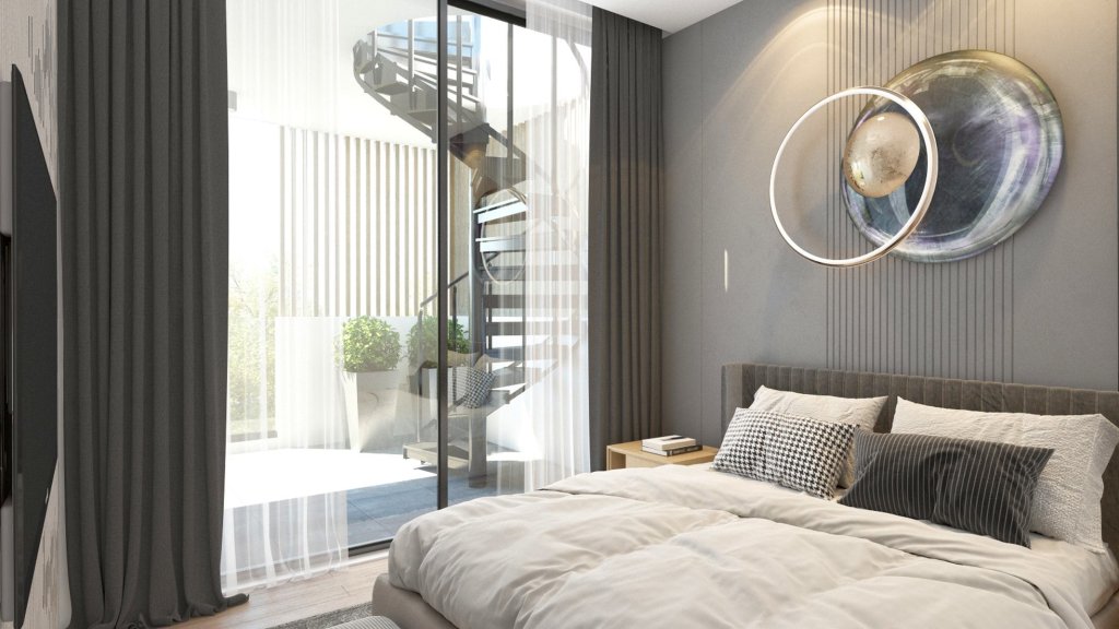 Mieszkanie 1 pokój 59 m² Aradipu, Cypr