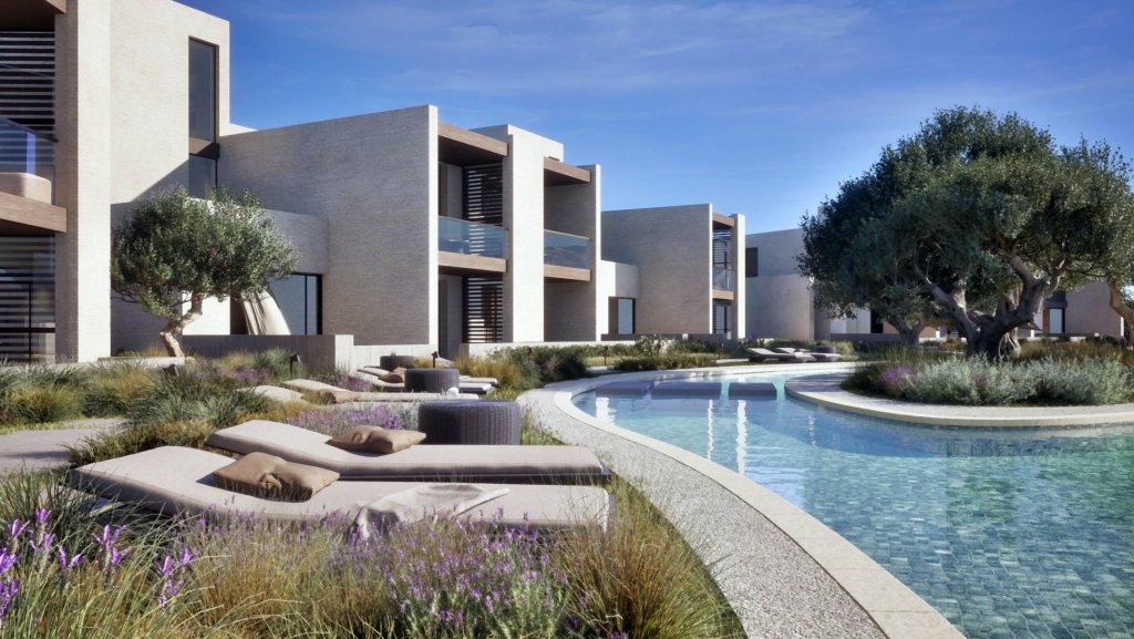 Mieszkanie 2 pokoi 110 m² Tsada, Cypr