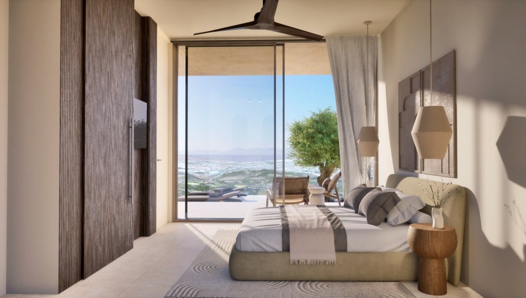 Mieszkanie 2 pokoi 110 m² Tsada, Cypr