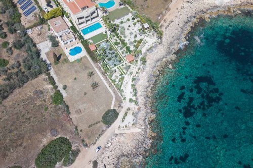 Seafront Plot with a Detached House for redevelopment in Sea Caves, Paphos | pr25600 | marketplaces