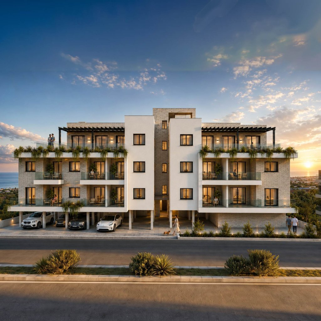 3 bedroom apartment 127 m² Yeroskipou, Cyprus