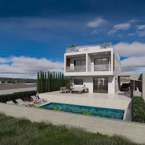 3+1 Bedroom Villa in Geroskipou, Paphos | pr42900 | catalog