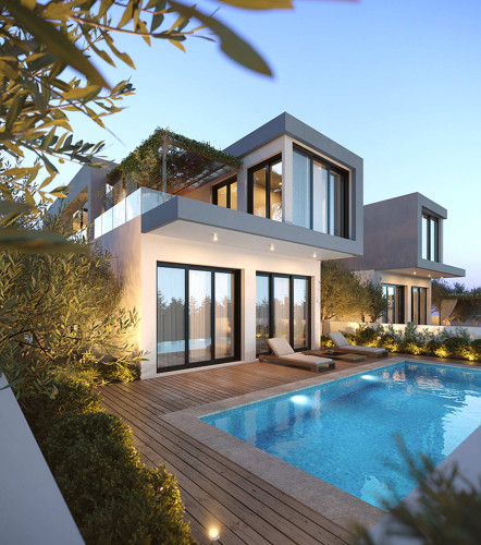 3 Bedroom Villa in Tala, Paphos  | p4704 | marketplaces